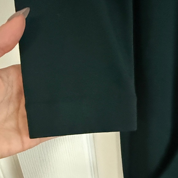 H&M Dark Green Long Sleeve Dress - Picture 4 of 4